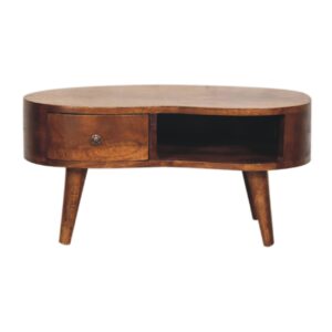 Mini-Couchtisch „Chesnut Wave“